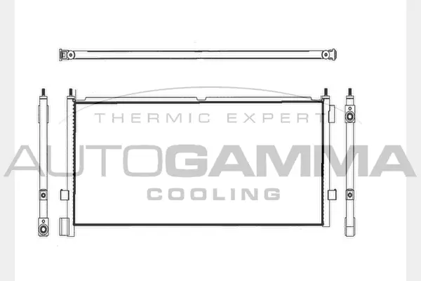 Condenser, air conditioning (104483)