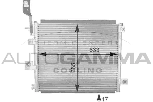 Condenser, air conditioning (105195)