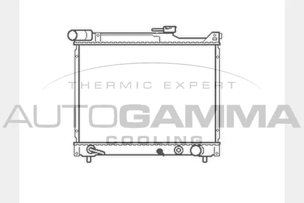 Radiator, engine cooling (104149)