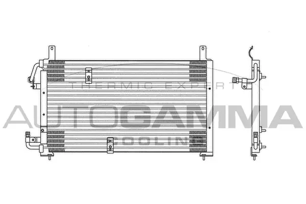 Condenser, air conditioning (101627)