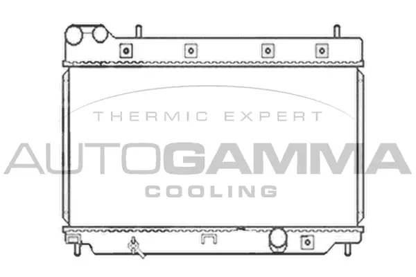 Radiator, engine cooling (105315)