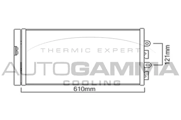 Condenser, air conditioning (103775)