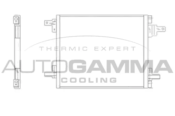 Condenser, air conditioning (103306)