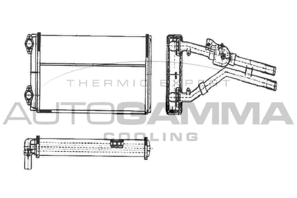 Heat Exchanger, interior heating (304496)