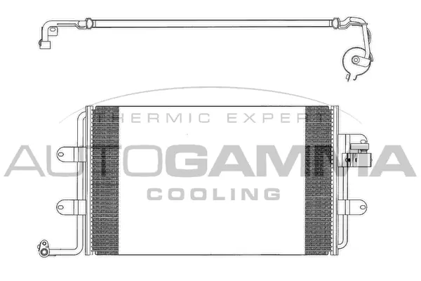 Condenser, air conditioning (102813)