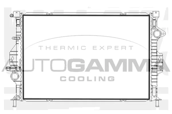 Radiator, engine cooling (107216)