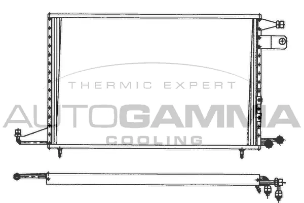Condenser, air conditioning (101718)
