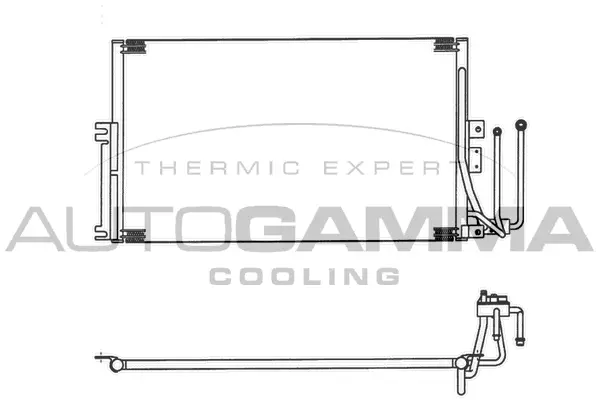 Condenser, air conditioning (102744)