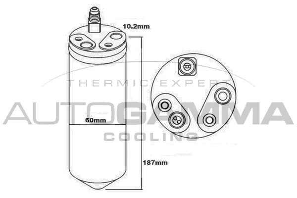 Dryer, air conditioning (106094)
