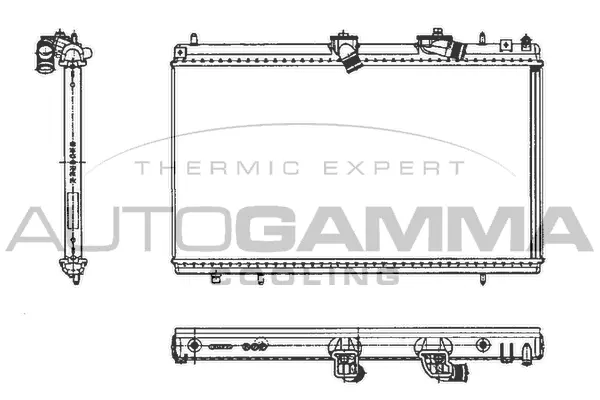 Radiator, engine cooling (103645)