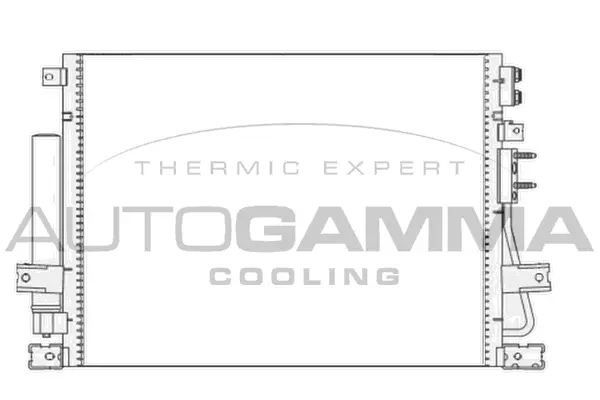 Condenser, air conditioning (107606)