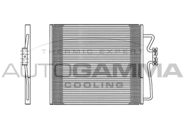 Condenser, air conditioning (102616)