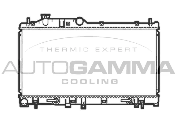 Radiator, engine cooling (104867)