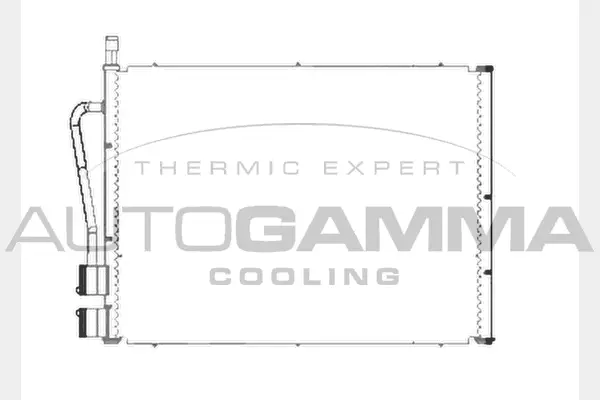Condenser, air conditioning (103132)