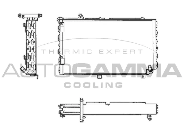 Condenser, air conditioning (102599)