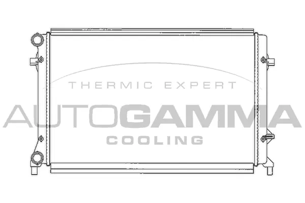 Radiator, engine cooling (103612)