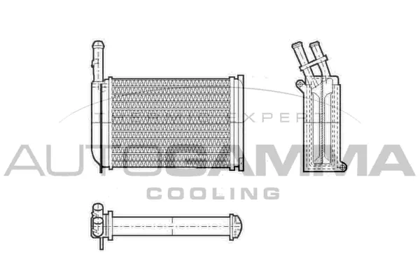 Heat Exchanger, interior heating (101615)