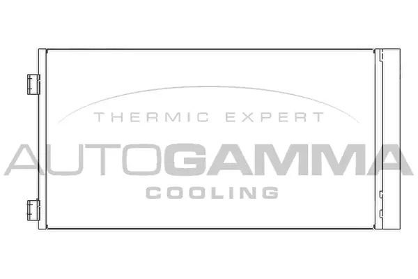 Condenser, air conditioning (105865)