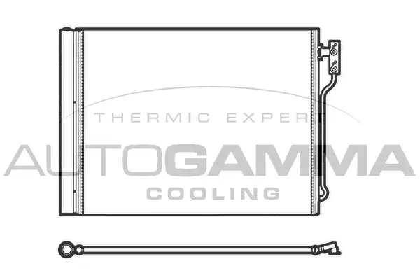 Condenser, air conditioning (107156)