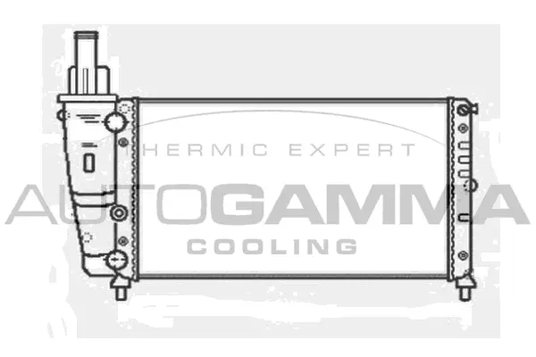 Radiator, engine cooling (103915)
