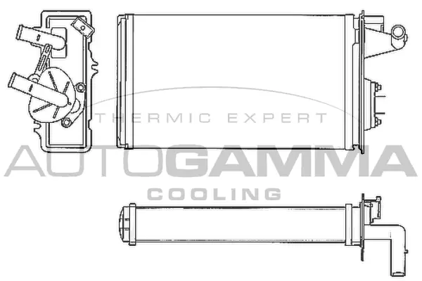 Heat Exchanger, interior heating (101621)