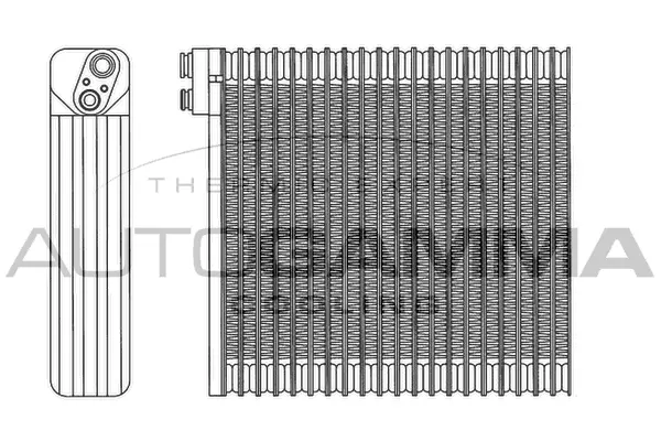 Evaporator, air conditioning (112203)