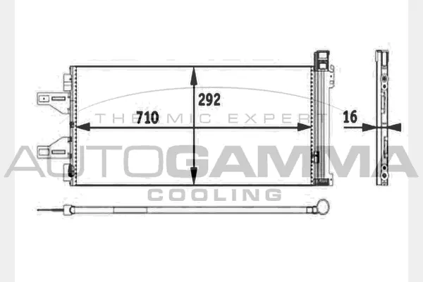 Condenser, air conditioning (104481)