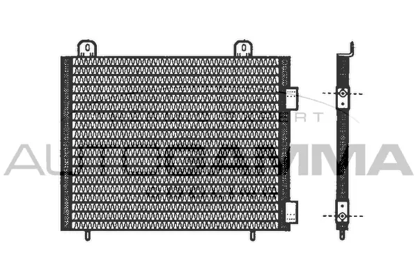 Condenser, air conditioning (102773)