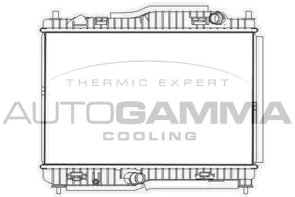 Radiator, engine cooling (107582)