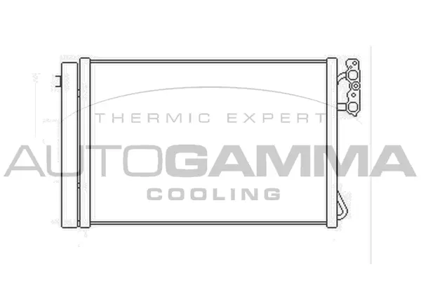Condenser, air conditioning (104895)