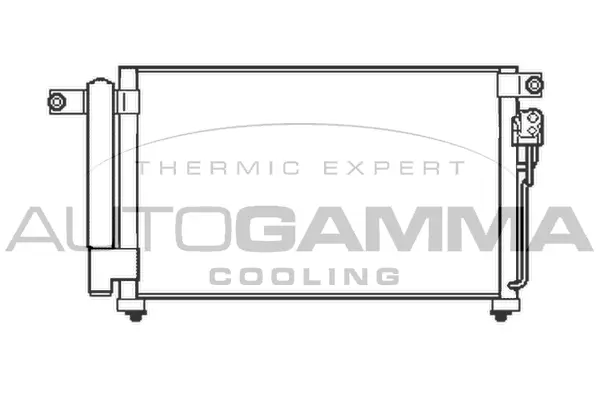 Condenser, air conditioning (104910)