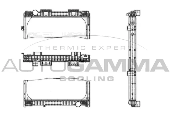 Radiator, engine cooling (404732)