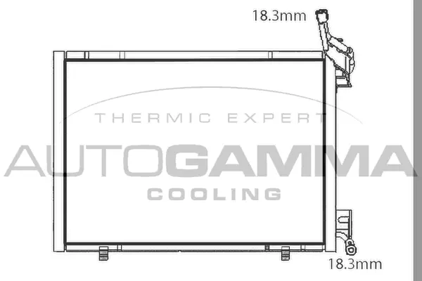 Condenser, air conditioning (107694)