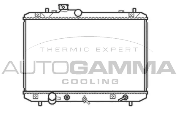 Radiator, engine cooling (105058)