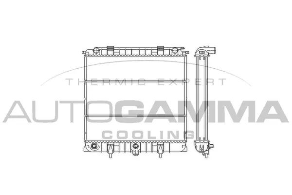 Radiator, engine cooling (103269)