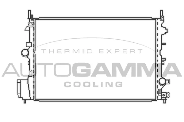Radiator, engine cooling (103754)