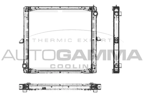 Radiator, engine cooling (404726)