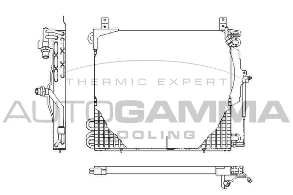 Condenser, air conditioning (101698)