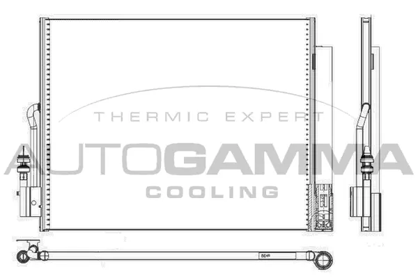 Condenser, air conditioning (105643)