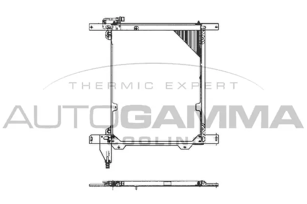 Condenser, air conditioning (303716)