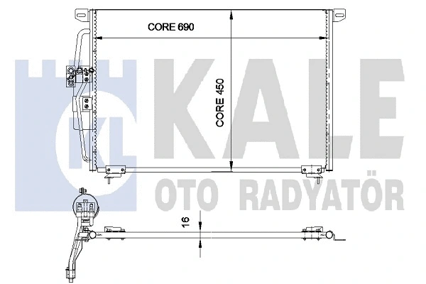 Condenser, air conditioning (345810)