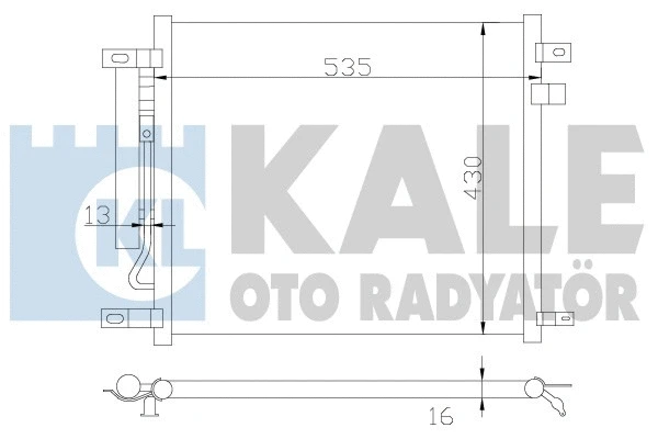 Condenser, air conditioning (385200)