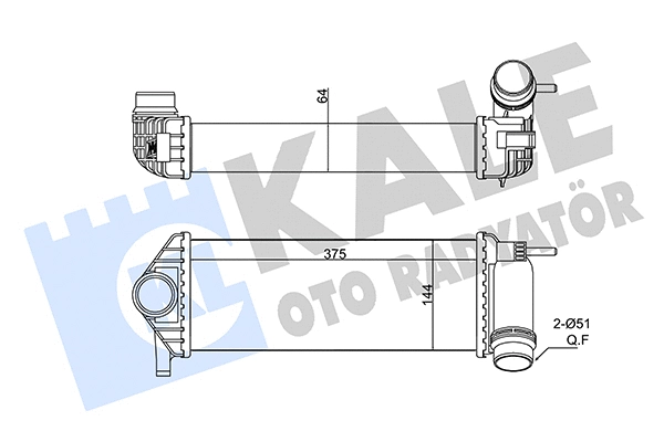 Charge Air Cooler (350915)