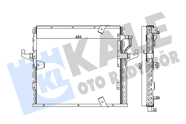 Condenser, air conditioning (353035)