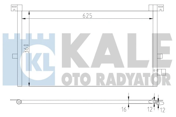 Condenser, air conditioning (378700)