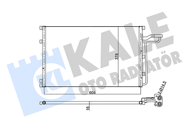 Condenser, air conditioning (343315)