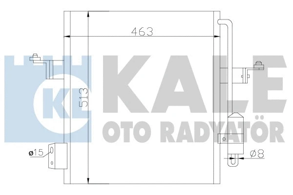 Condenser, air conditioning (393100)