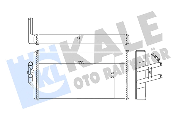 Heat Exchanger, interior heating (346615)