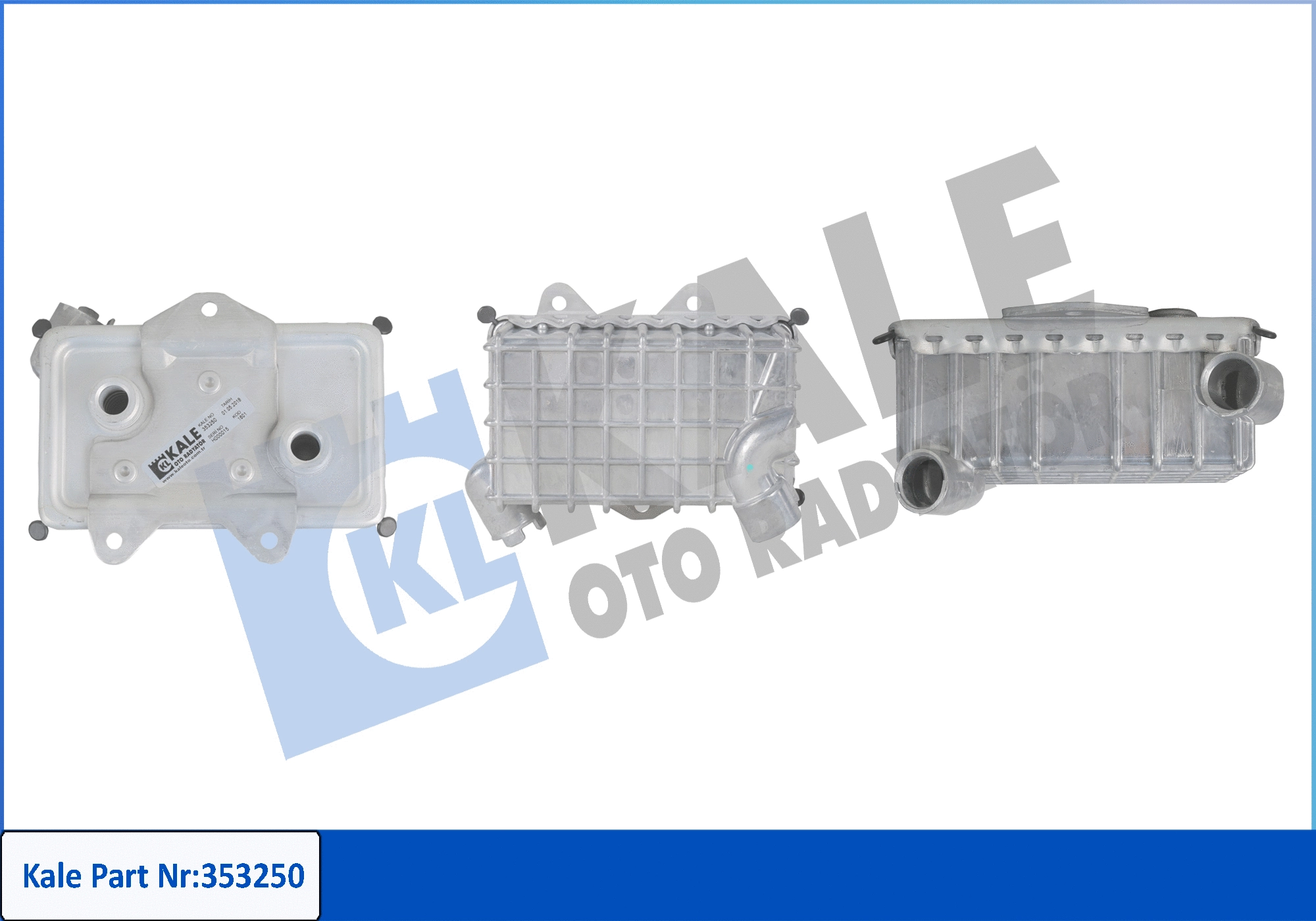 Oil Cooler, engine oil (353250)