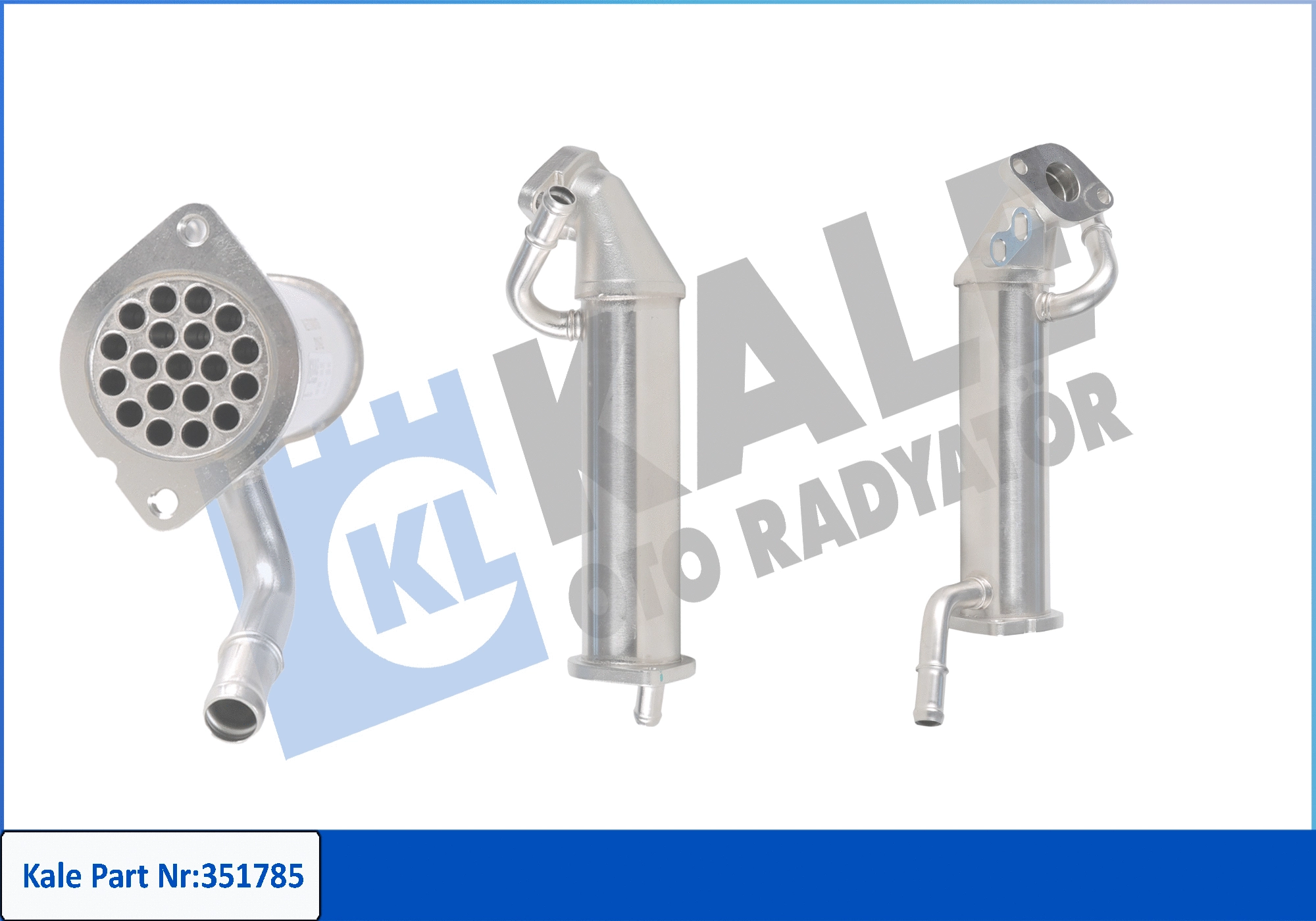 Cooler, exhaust gas recirculation (351785)